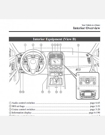 mazda cx-9 2011 owners manual
